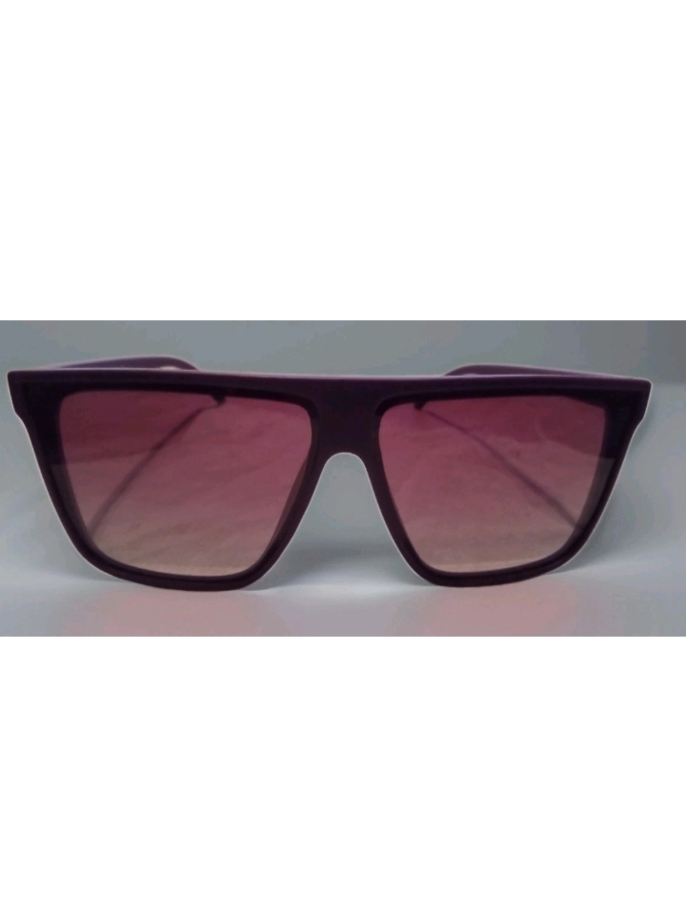 Goodr Keeping a High Profile sunglasses dark purple flat-top gradient lenses